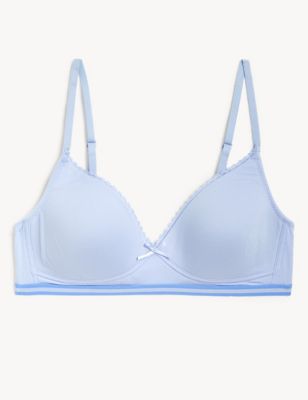 

Womens Angel Sumptuously Soft™ Full Cup First Bra AA-E - Pale Blue Mix, Pale Blue Mix