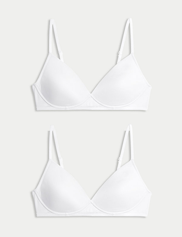 2pk Non Wired First Bras AA-D - CA