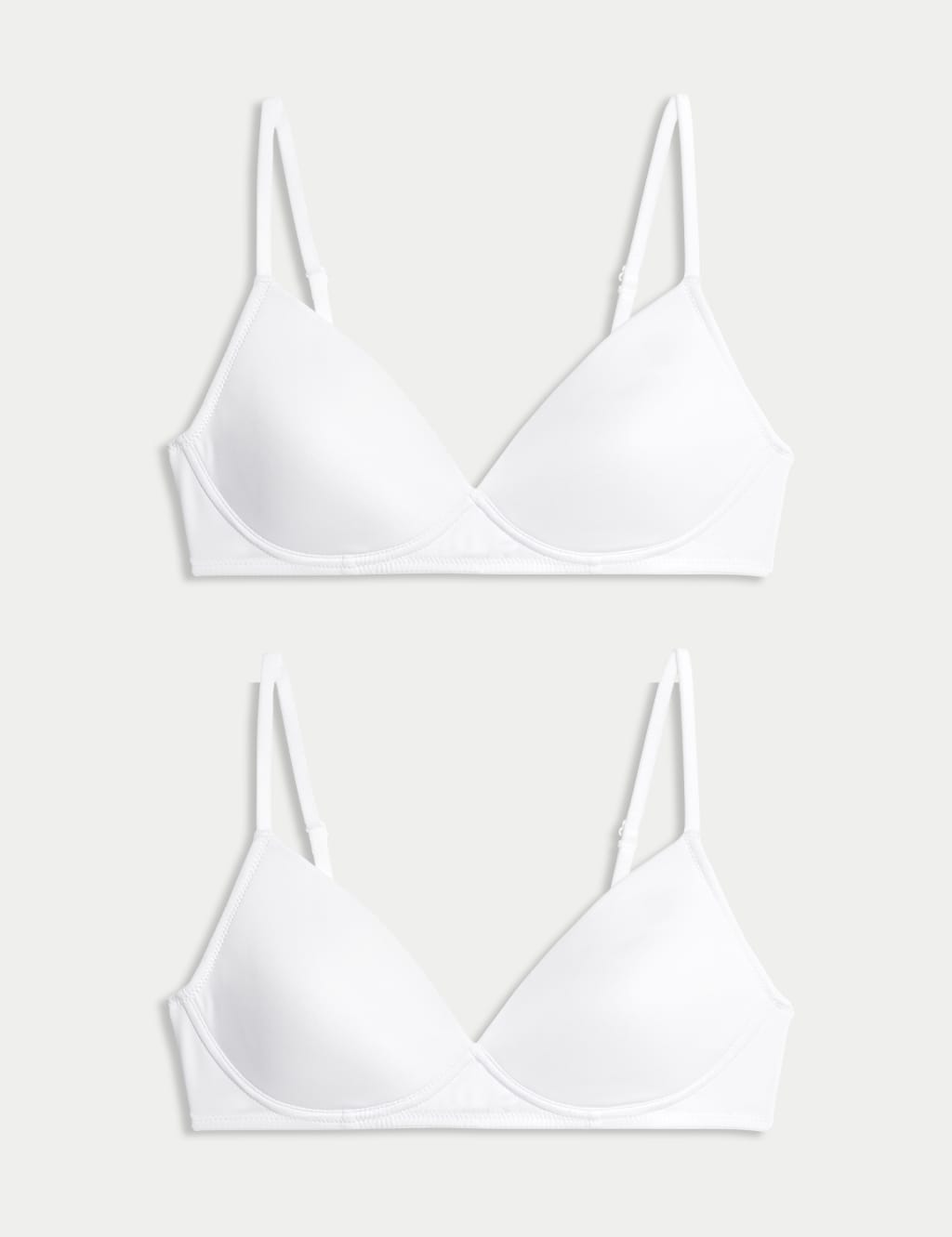 Junior All Cotton Training Starter Bras for Young and Little Girls -Stage  1A