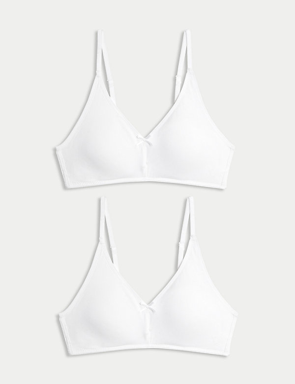 2pk Non-Wired Bralette First Bra AA-D - JE