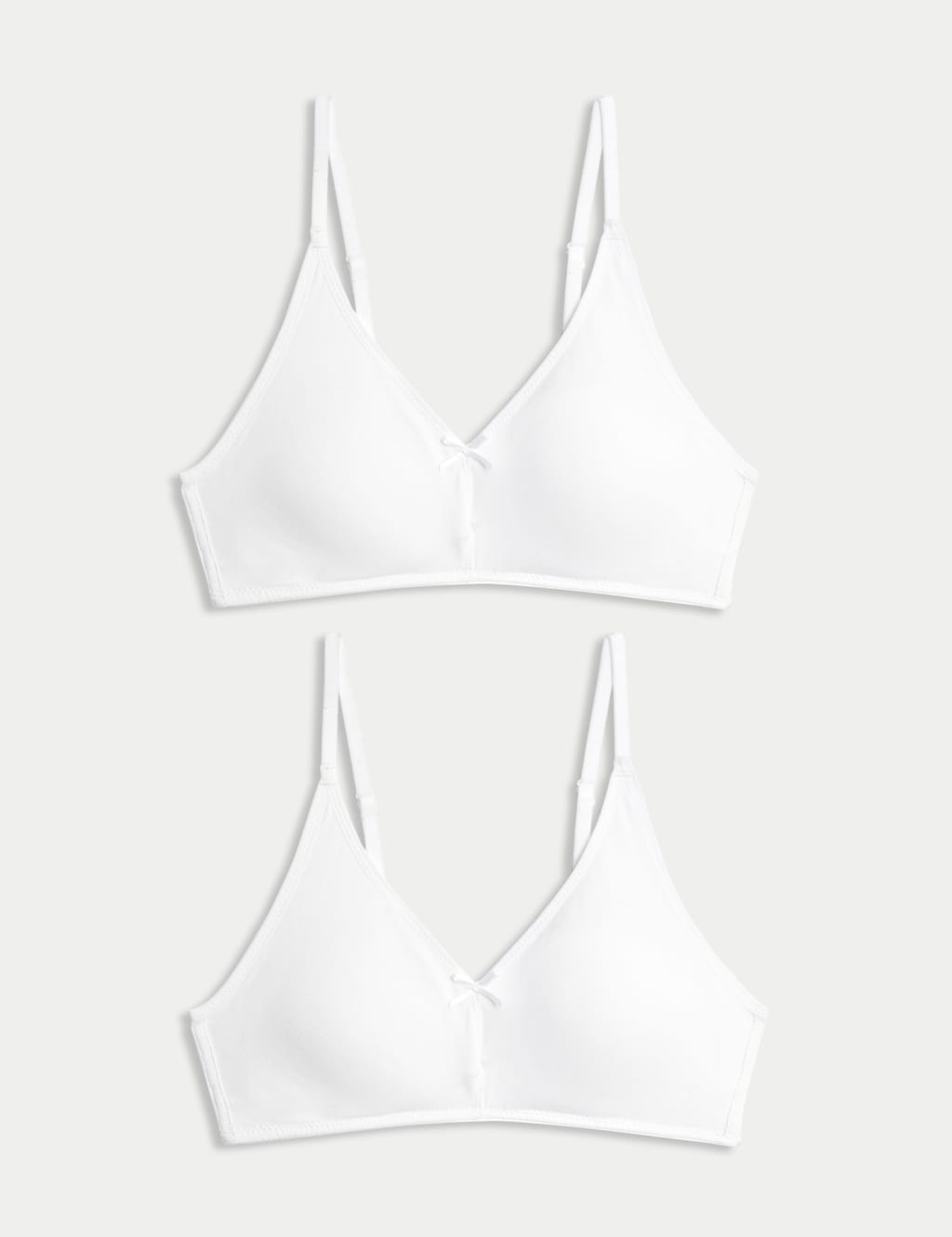 2pk Non-Wired Bralette First Bra AA-D image 1