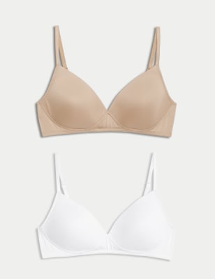 2pk Non Wired First Bra