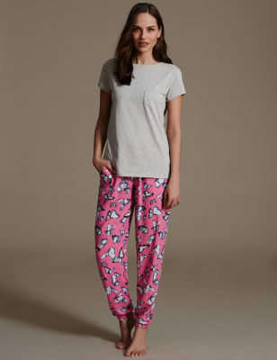 Butterfly Cuffed Pyjamas | M&S Collection | M&S