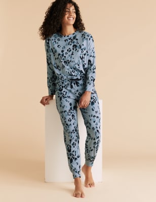 Leopard print 2025 pyjama set