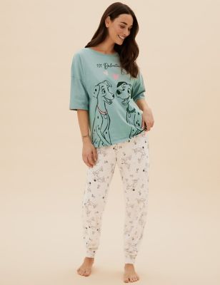  Pyjama en coton à motif 101 Dalmatiens de Disney™ - Aqua Mix