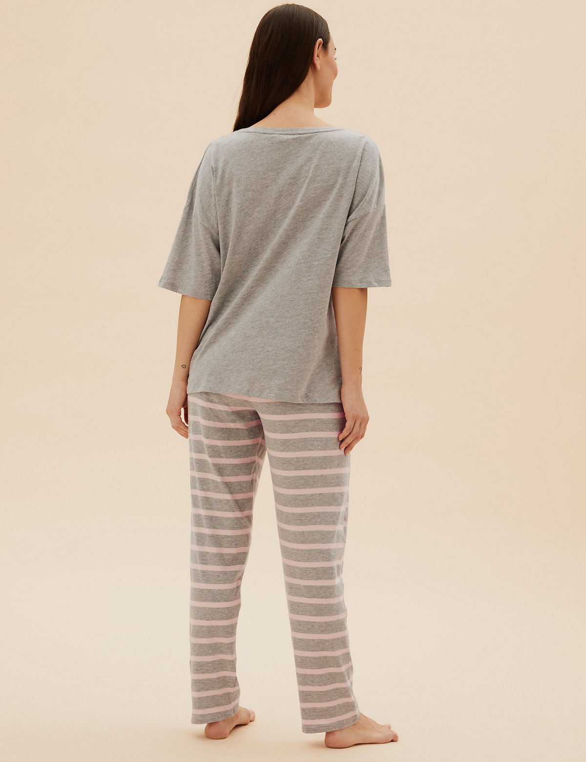 Cotton Stripe Pyjama Set