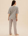 Cotton Stripe Pyjama Set