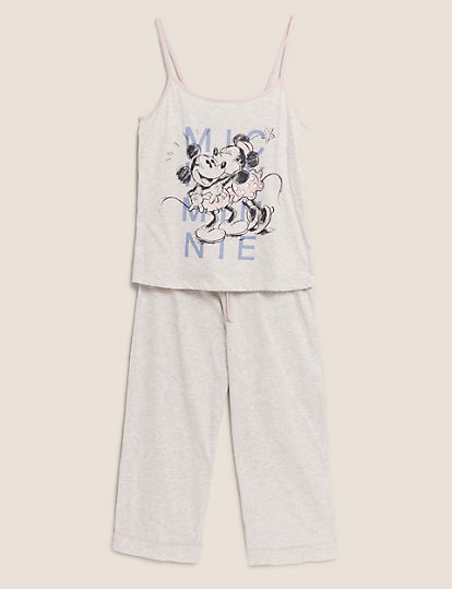 Mickey Mouse™ Cotton Cropped Pyjama Set