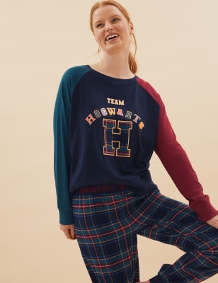 

Womens M&S Collection Women's Harry Potter™ Family Pyjama Set - Navy Mix, Navy Mix