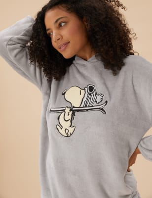 

M&S Collection Pijama polar de Snoopy™Womens - Grey Mix, Grey Mix