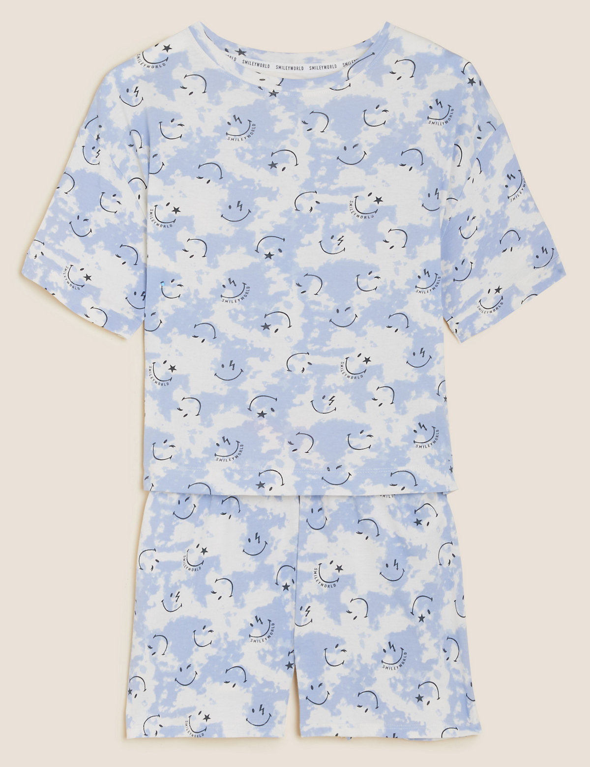 SmileyWorld® Cotton Shortie Pyjama Set