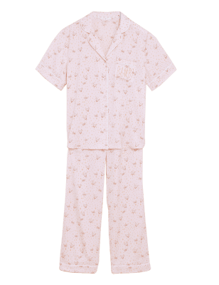 

M&S Collection Pijama de satén de Bambi™Womens - Soft Pink, Soft Pink