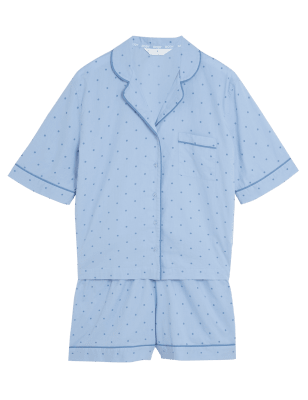 

Womens BODY Kurzes Set aus reiner Baumwolle mit Cool Comfort™ - Blue Mix, Blue Mix