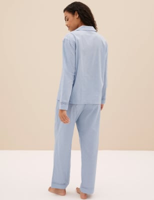 M&s ladies cotton online pyjamas