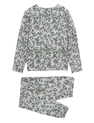 

Womens BODY FlexiFit™-Lounge-Set mit Tiermuster - Grey Mix, Grey Mix