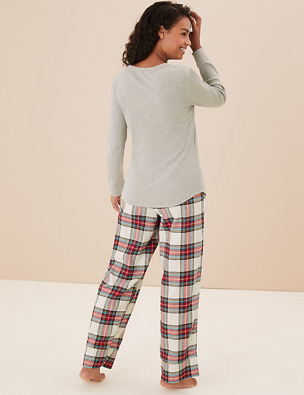 Kleding Dameskleding Pyjamas & Badjassen Sets Katoenen pyjama broek 