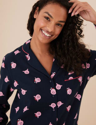 M&s womens 2025 christmas pyjamas