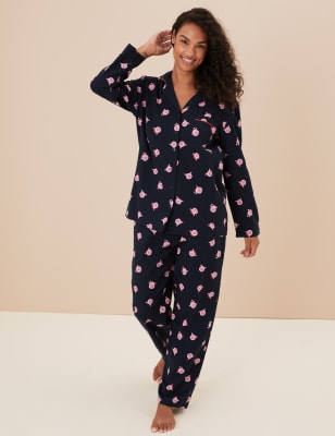 Women s Percy Pig Family Christmas Pyjama Set