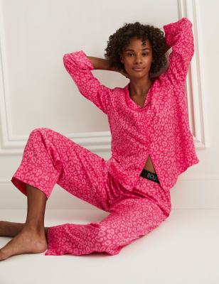 Women 6 pic nighty set nighty with robe nicker top bikini pajama set all  night sleepwear