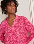 Dream Satin™ Leopard Print Pyjama Set