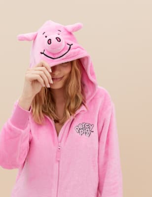 Womens best sale pig onesie