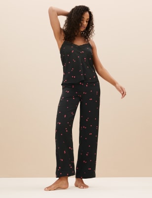 M&s satin online pyjamas