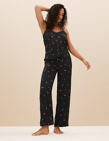 Dream Satin™ Heart Cami Pyjama Set