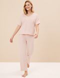 Cool Comfort™ Cotton Modal Lace Pyjama Set