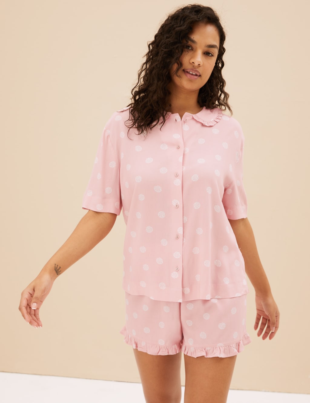 Polka Dot Shortie Set image 2