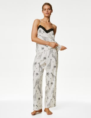 Dream Satin™ Printed Pyjama Set