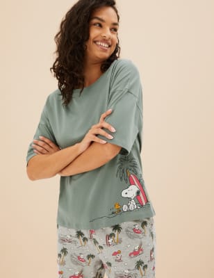 Snoopy best sale pyjamas m&s