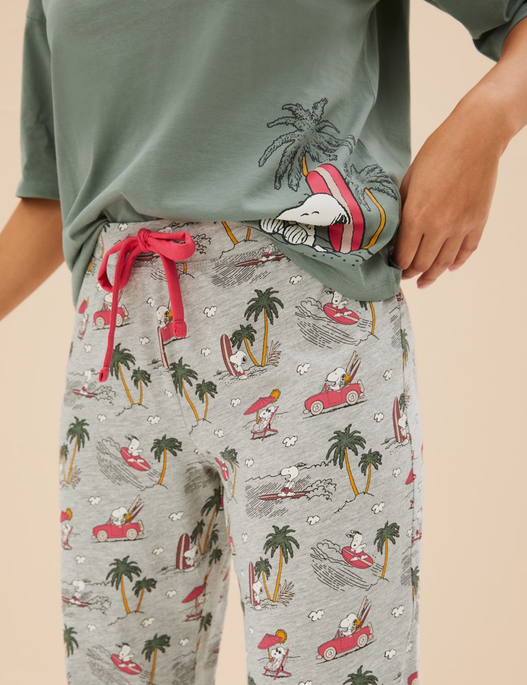Cotton Rich Snoopy™ Pyjama Set image 3