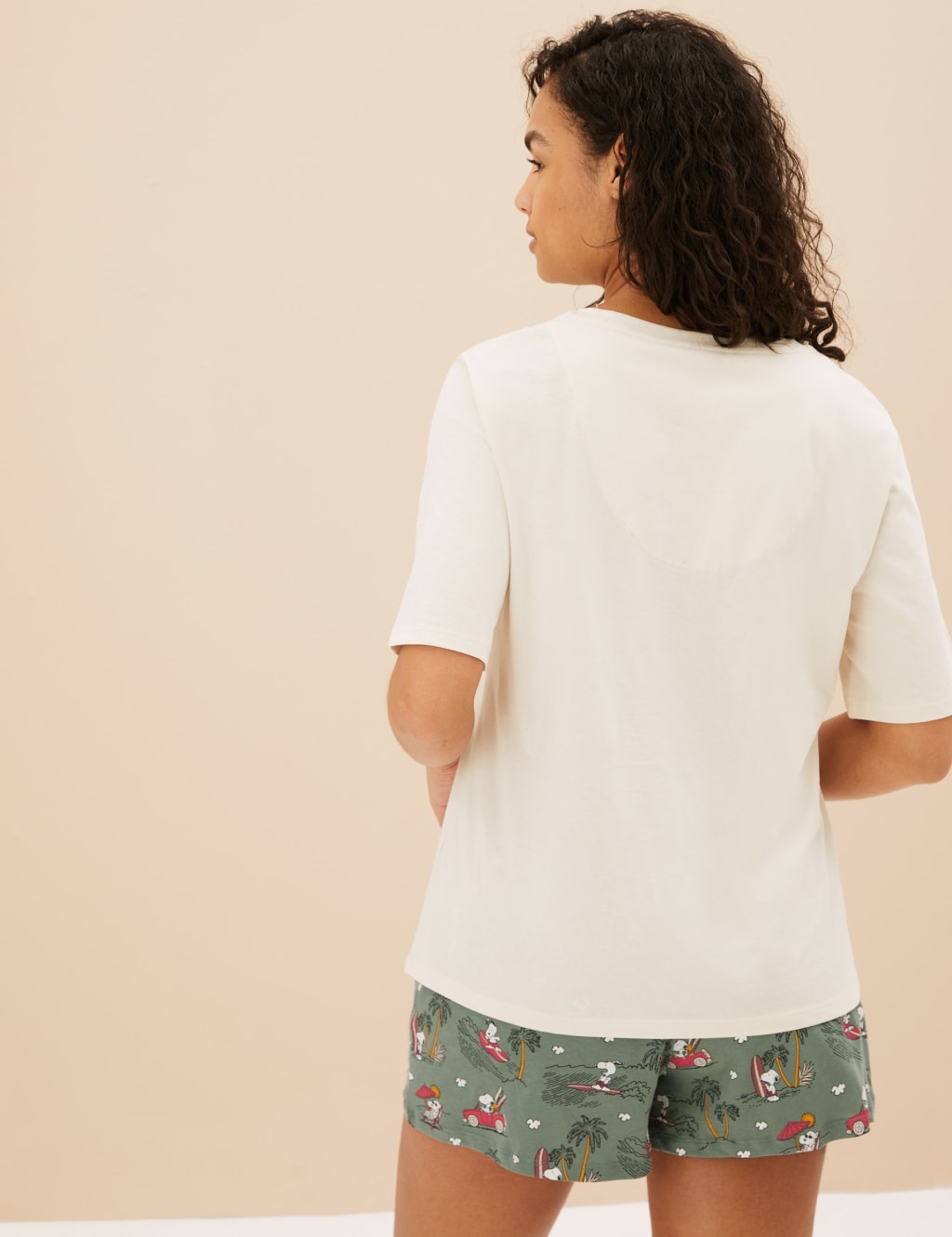 Pure Cotton Snoopy™ Shortie Set image 4