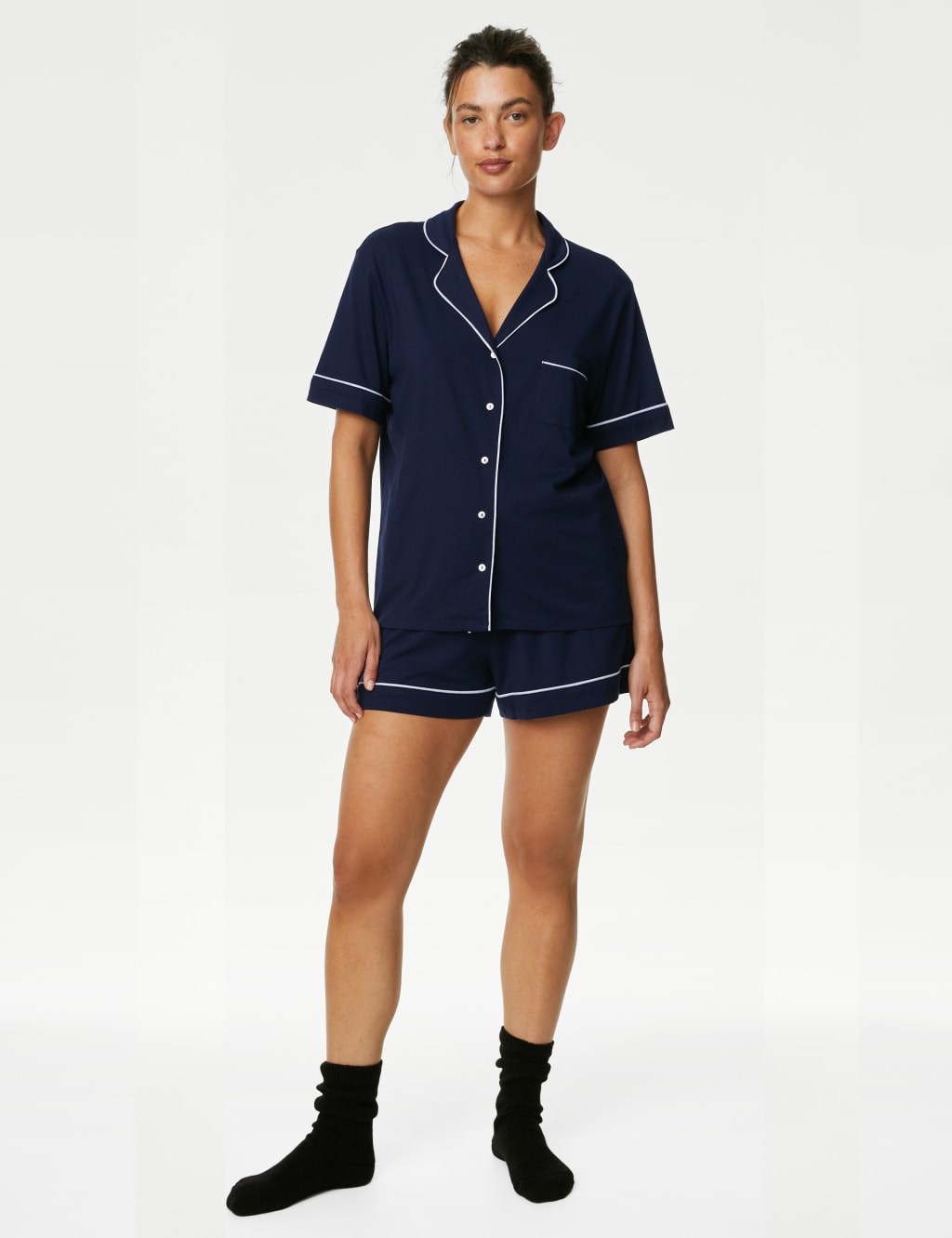 Cotton Modal Shortie Set image 2