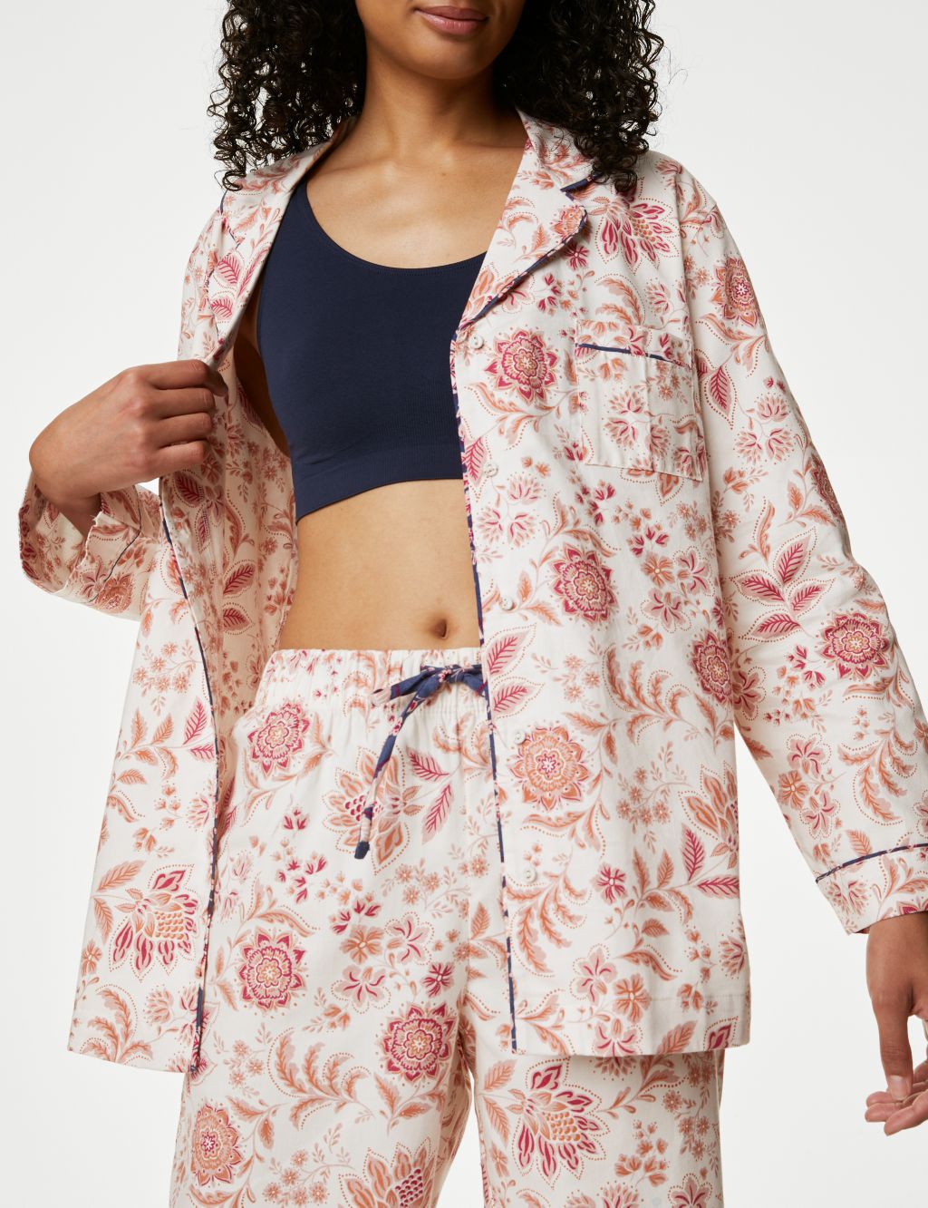 Pure Cotton Floral Pyjama Set image 3