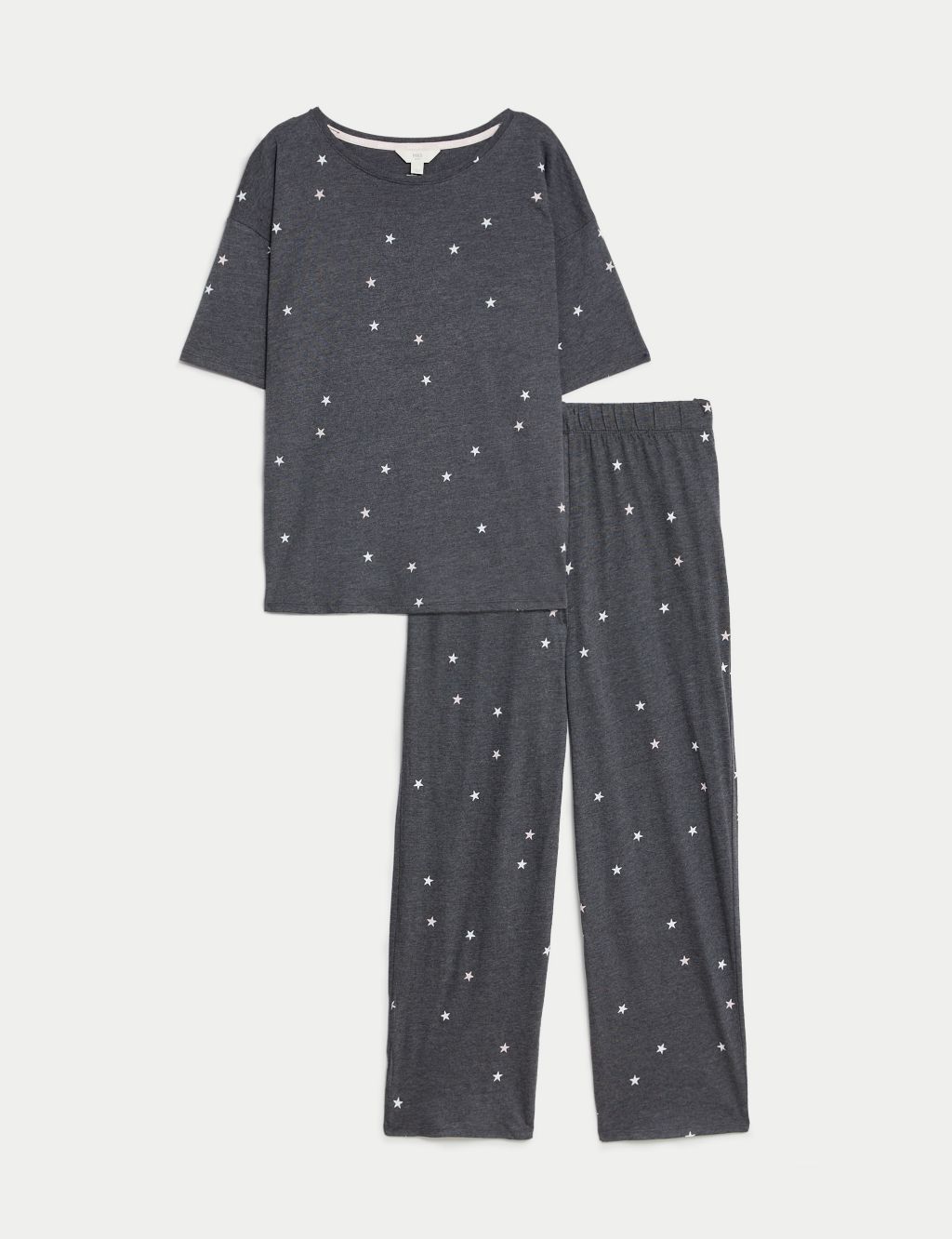 Cotton Modal Star Print Pyjama Set image 2