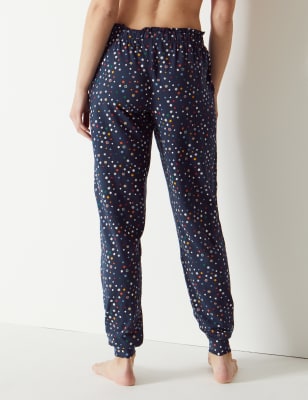 Star Cuffed Hem Pyjama Bottoms