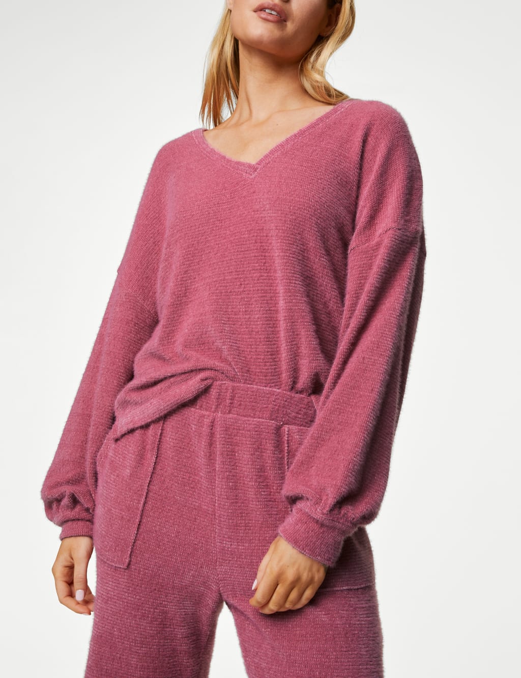 Fluffy Knit Lounge Set image 4