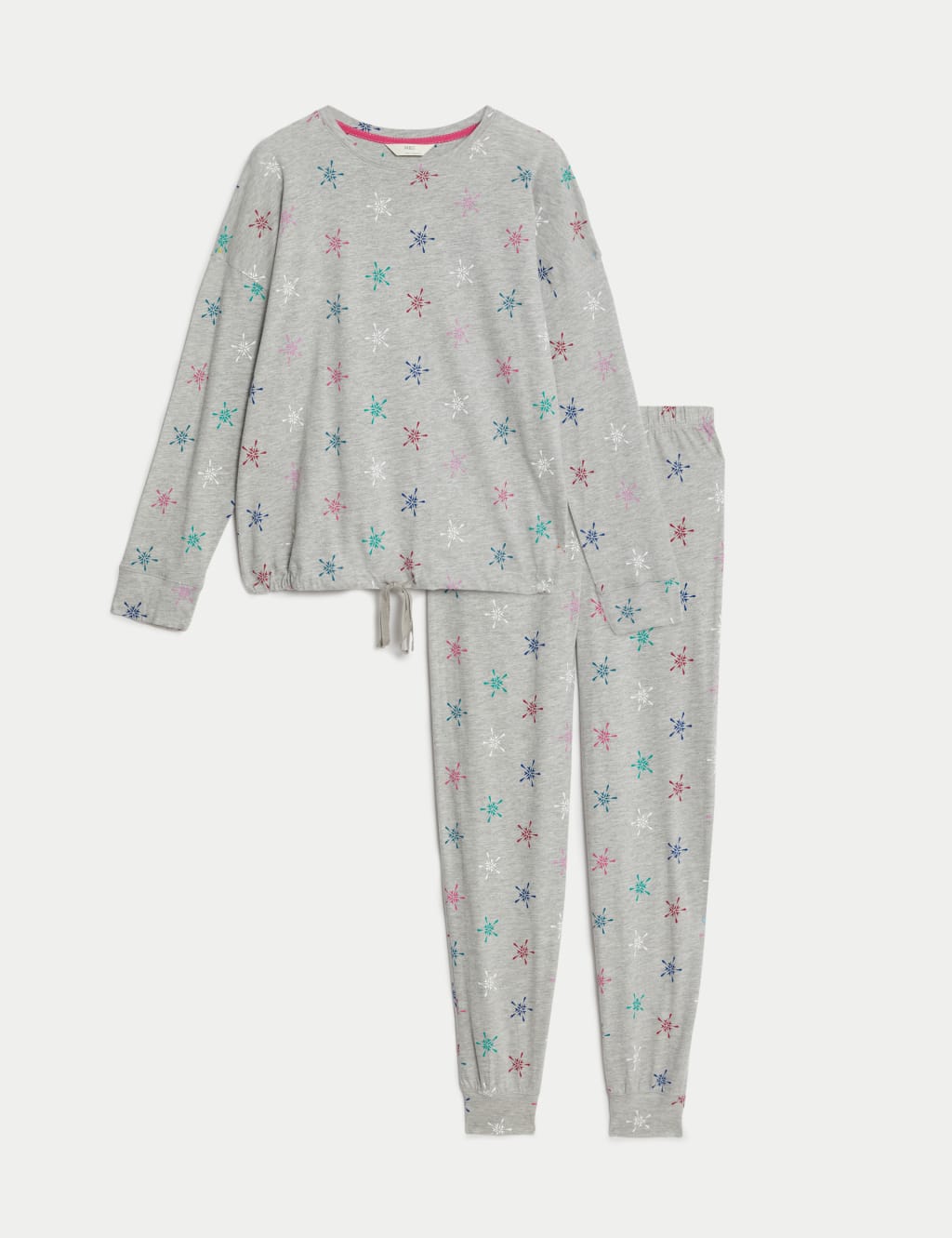Cotton Rich Star Print Pyjama Set image 2