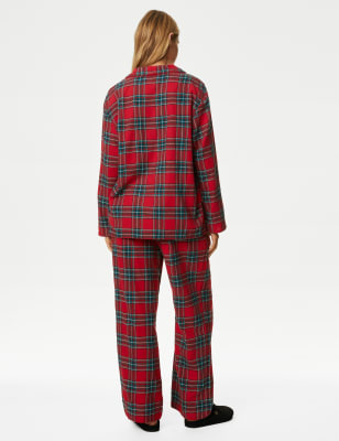 Women's Checked Family Christmas Pyjama Set