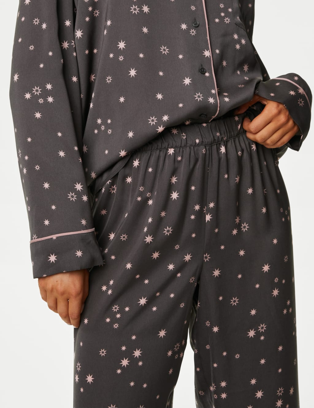 Dream Satin™ Star Print Pyjama Set image 5