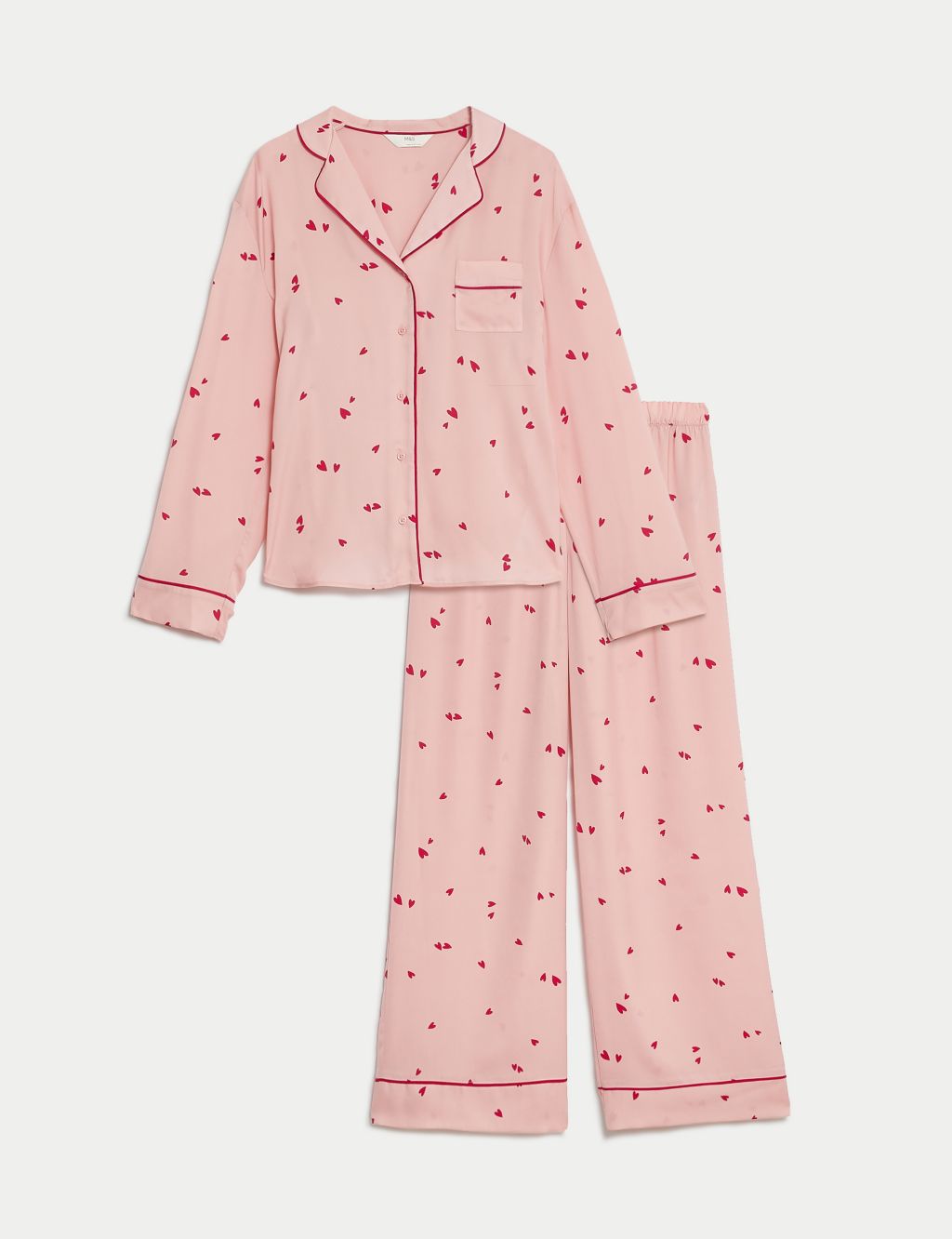 Dream Satin™ Heart Print Pyjama Set