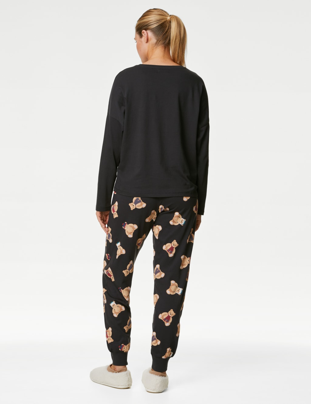 Carbon Spencer Bear Pyjama Set image 4