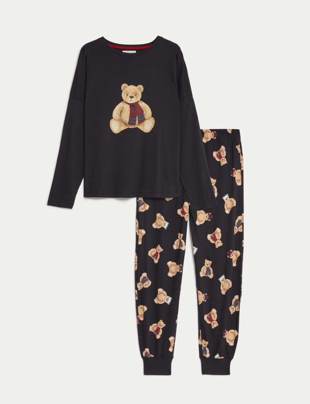 Carbon Spencer Bear Pyjama Set image 2