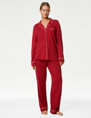 Marks and best sale spencer silk pajamas