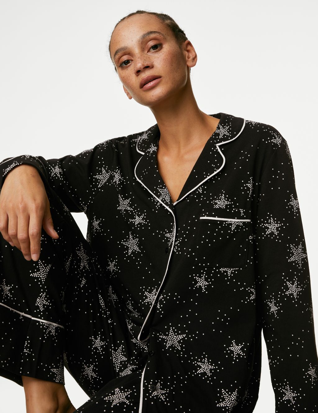 Cool Comfort™ Star Print Pyjama Set image 1