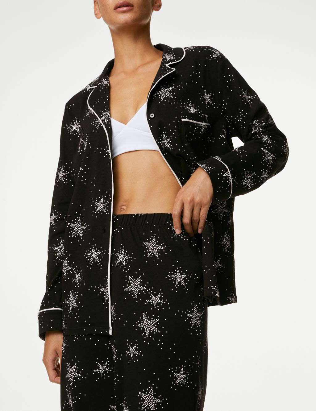 Cool Comfort™ Star Print Pyjama Set image 4