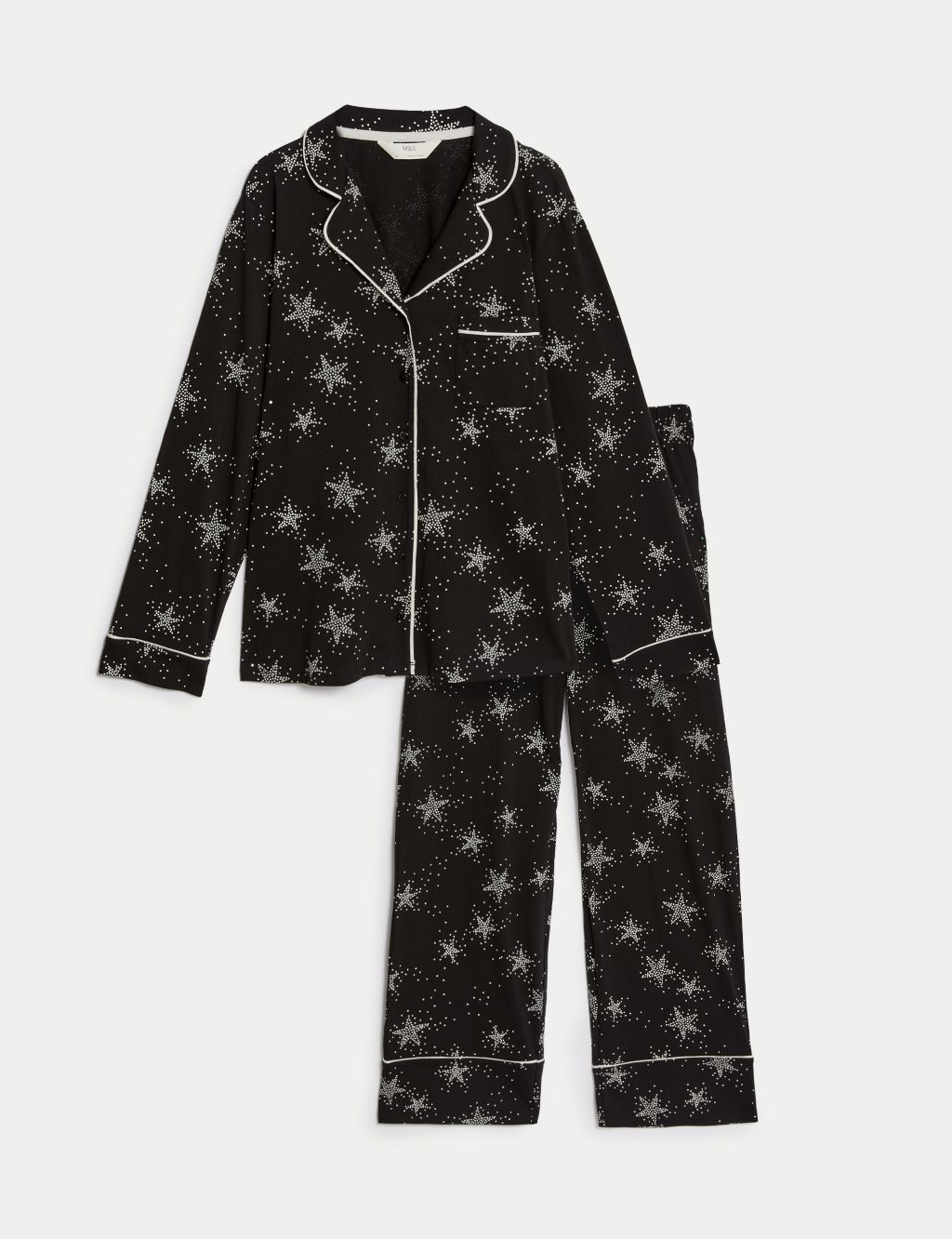 Cool Comfort™ Star Print Pyjama Set image 2