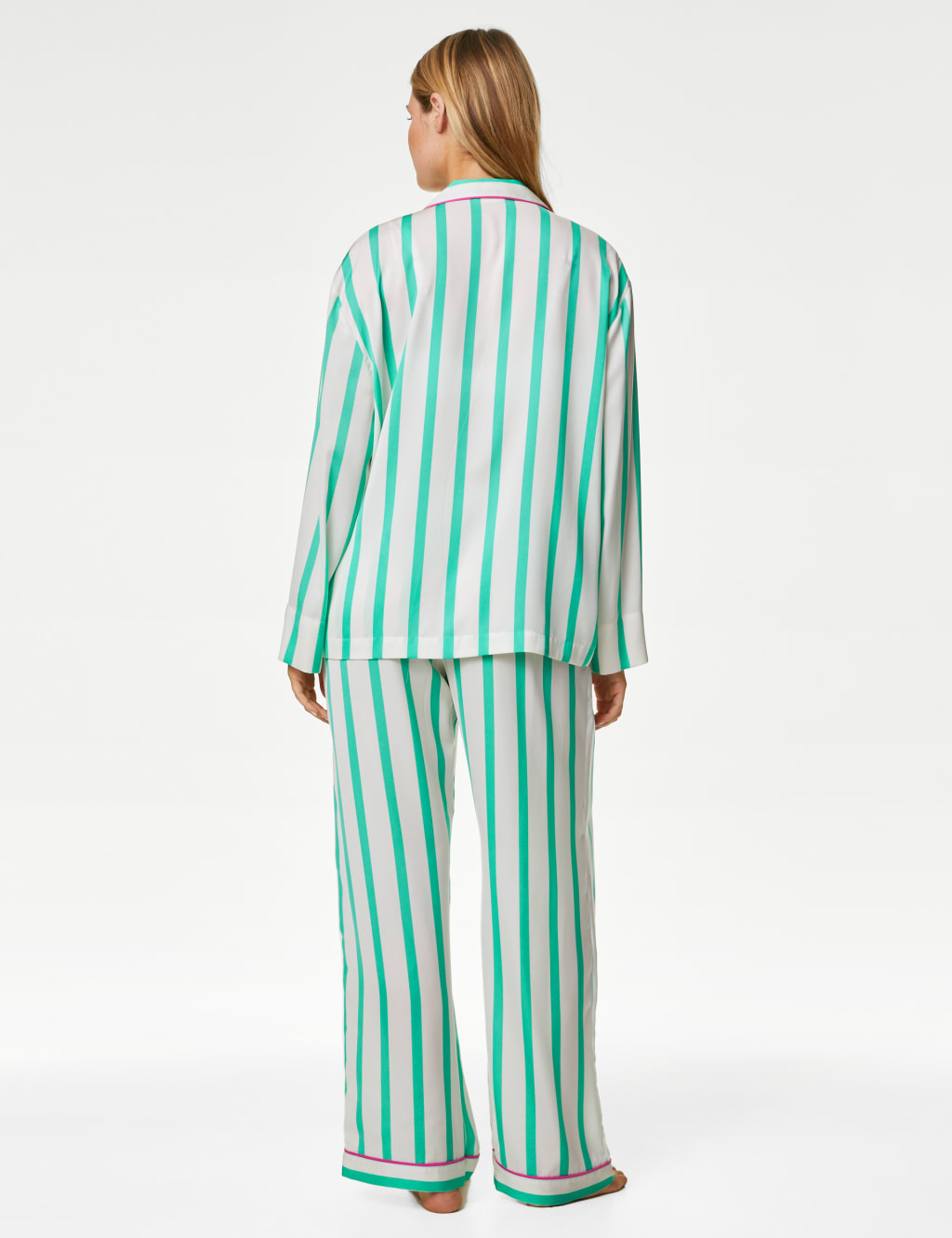 Dream Satin™ Striped Pyjama Set image 6