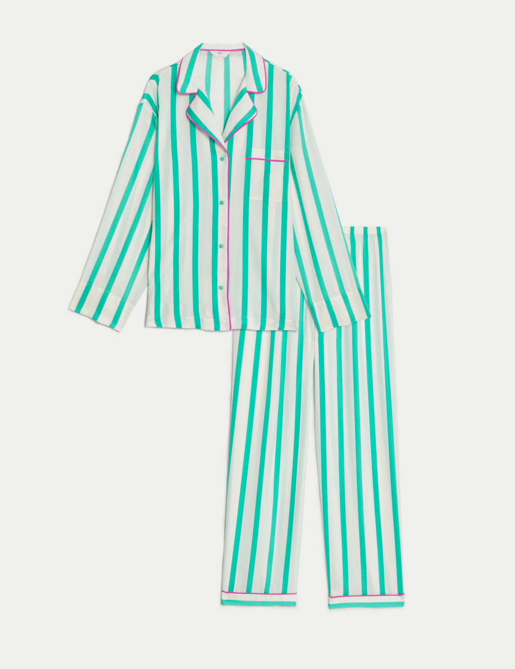 Dream Satin™ Striped Pyjama Set image 2